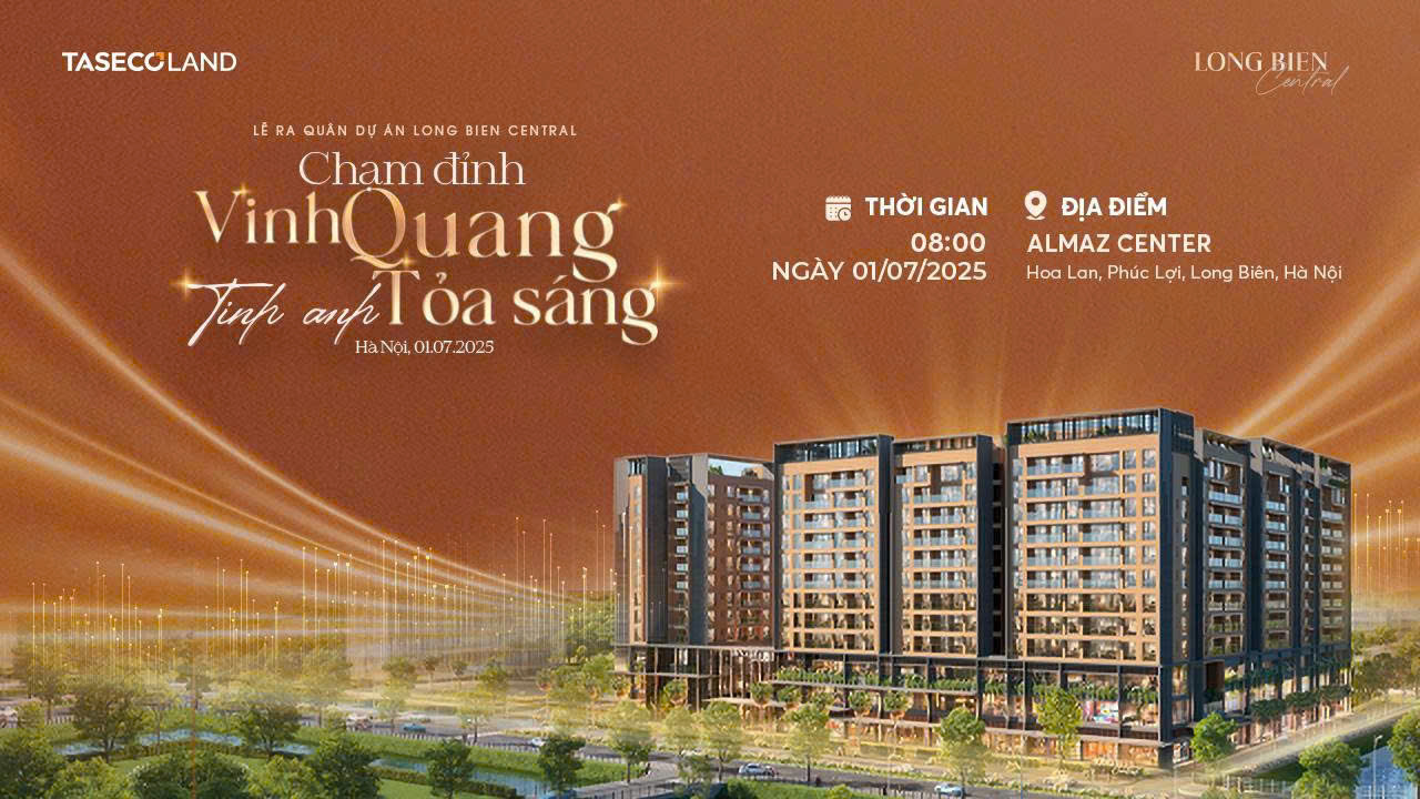 Phối cảnh dự án Long Biên Central