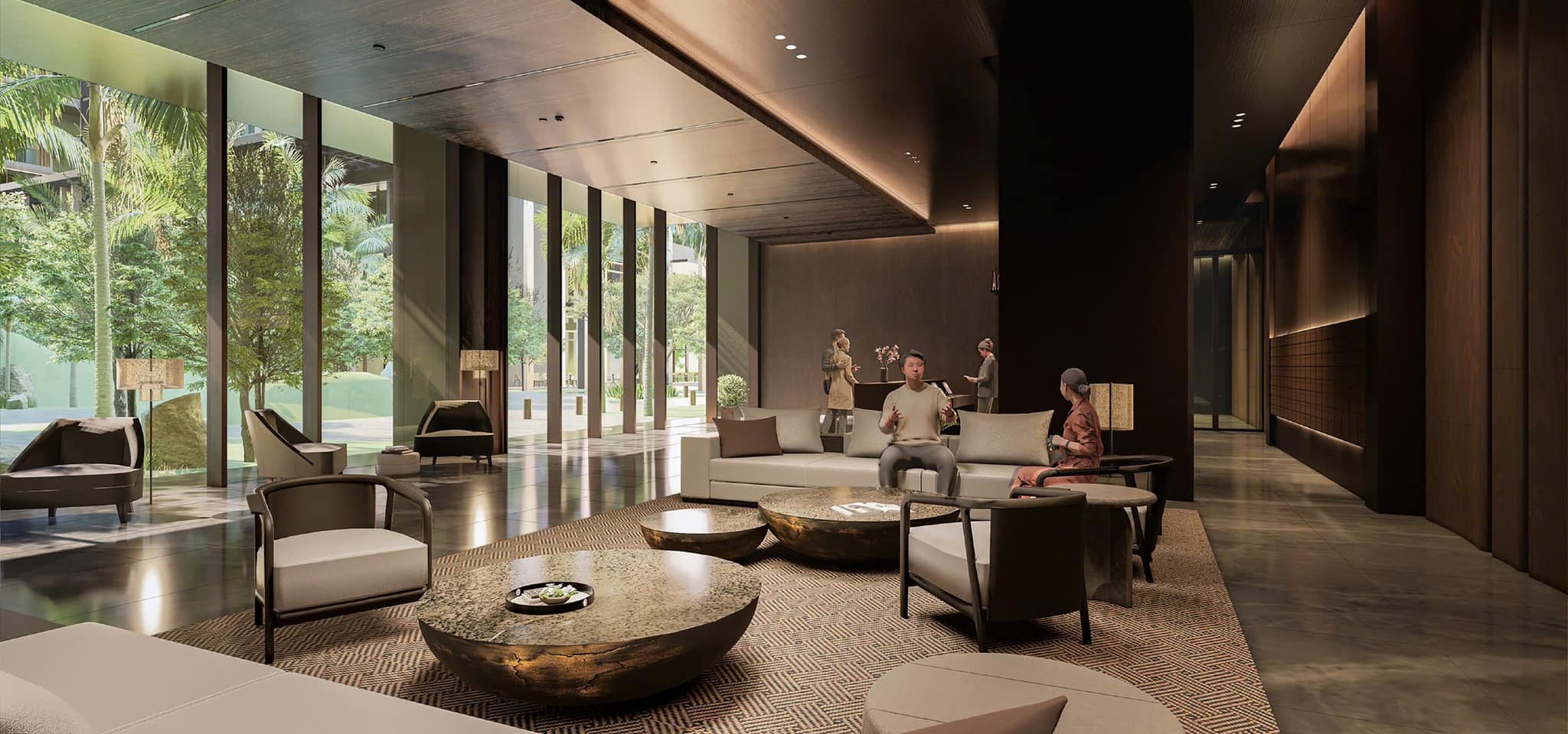 Business Lounge tinh tế, lý tưởng cho các cuộc gặp gỡ đối tác.